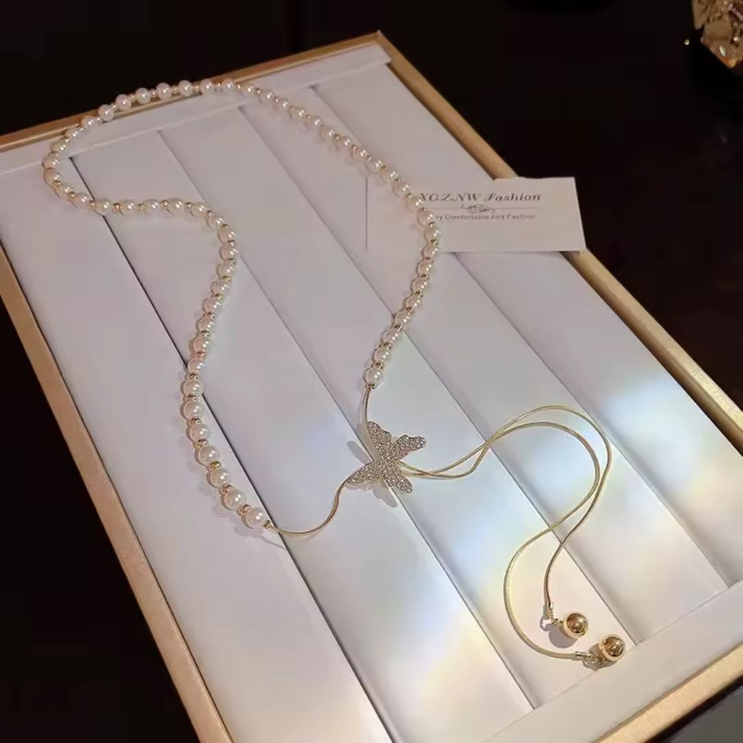 🦋 Collar Mariposa de Circonitas ✨